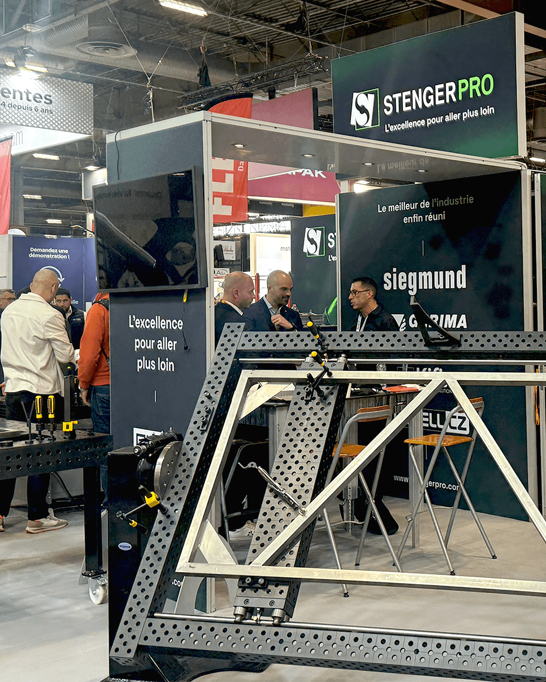 Stenger Pro salon eurobois 2026 : présentation des établis siegmund