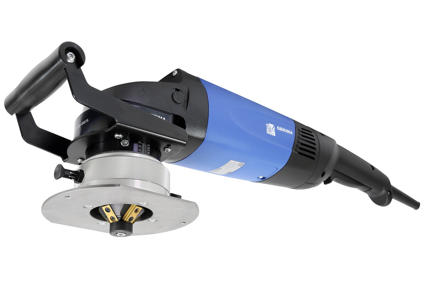 Chanfreineuse GERIMA SMA 60 BEV pour chanfreinage de tôles épaisses