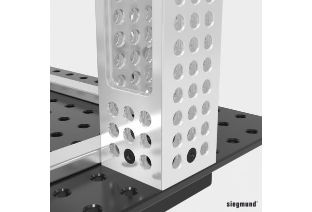 Poutre en U Alu 500x100x100